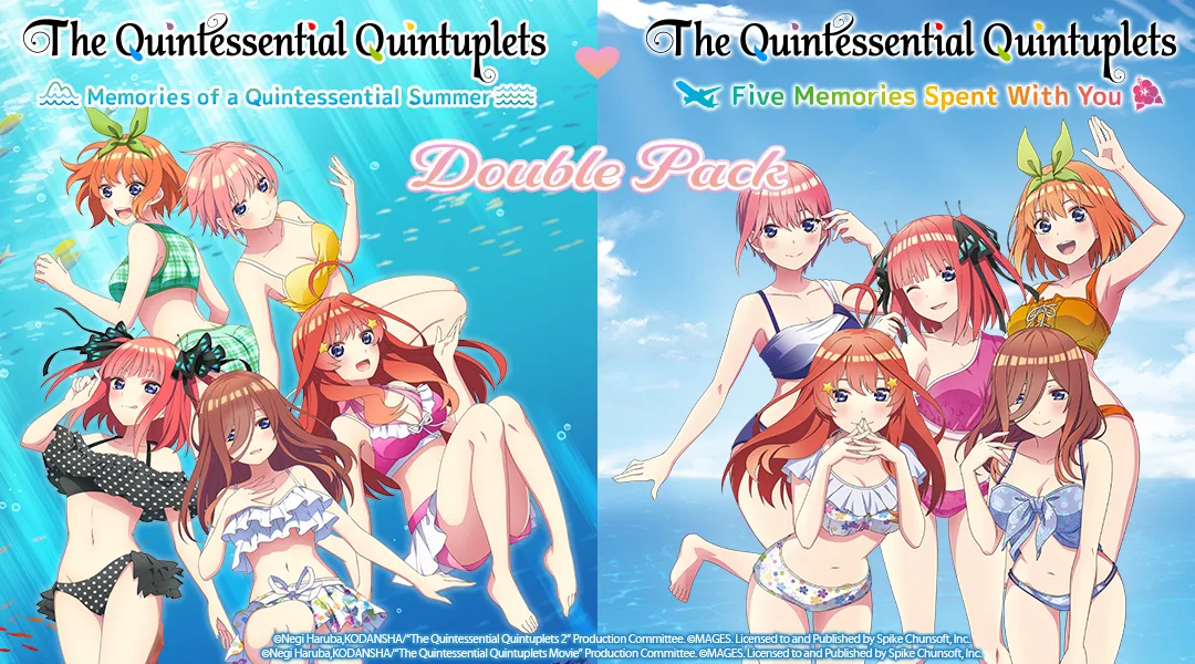 The Quintessential Quintuplets Double Pack cover