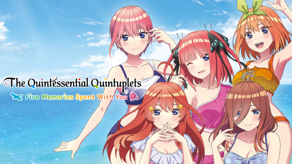 The Quintessential Quintuplets: Five Memories Spent With You cover